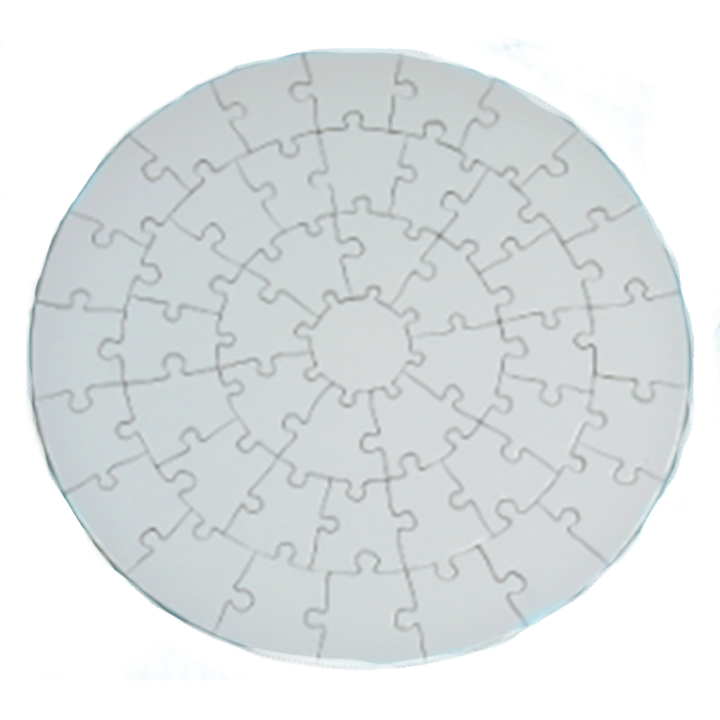 Puzzle rund 45 Teile 200mm