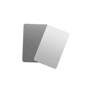 Aluminium Visitenkarte