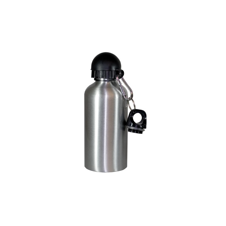 Trinkflasche Aluminium 500ml weiß
