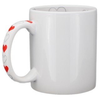 11 oz Decal-Tasse ILY