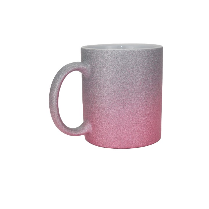 11oz Glitzertasse mit Farbverlauf
