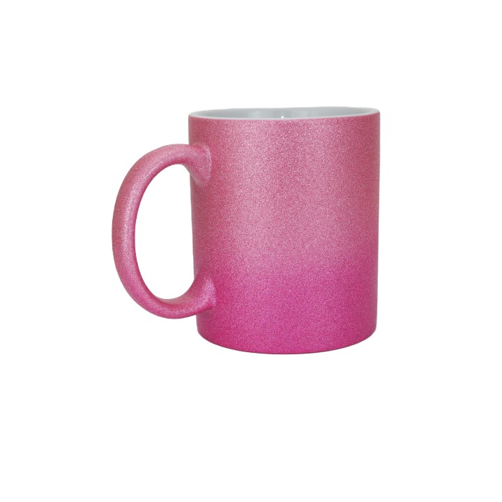 11oz Glitzertasse mit Farbverlauf